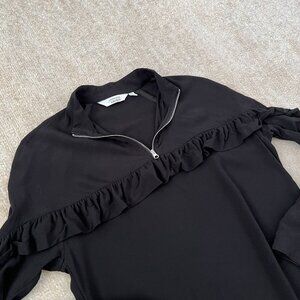 & Other Stories Stockholm Atelier Ruffle Blouse Top US 12